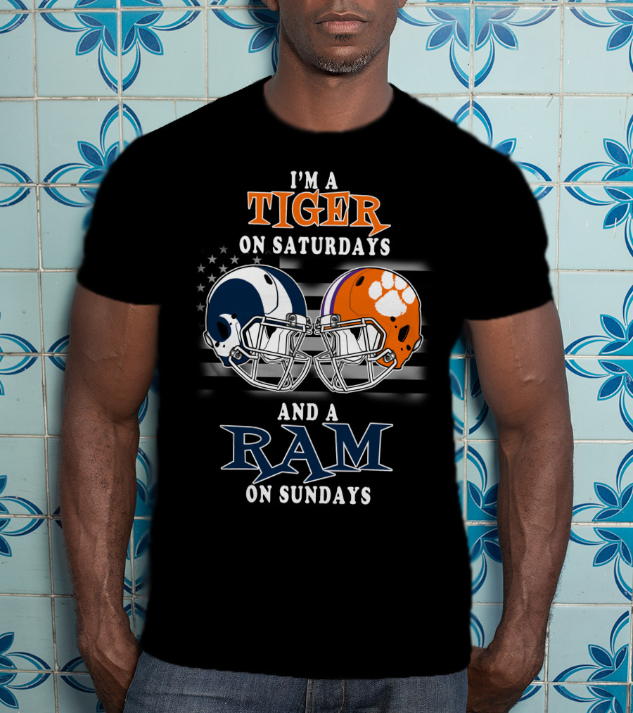 I'm A Tiger On Saturdays And A Ram On Sundays T-Shirt