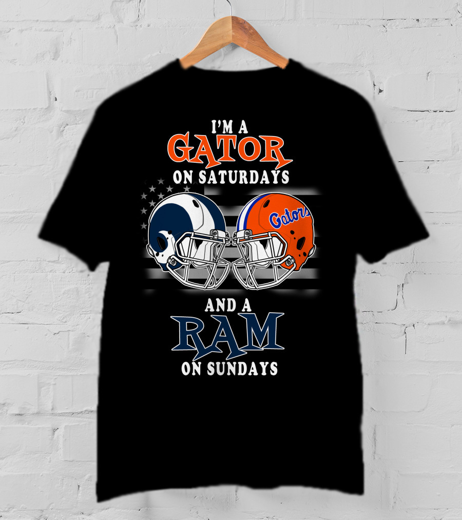 I'm A Gator On Saturdays And A Ram On Sundays T-Shirt