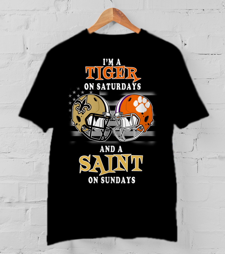 I'm A Tiger On Saturdays And A Saint On Sundays T-Shirt