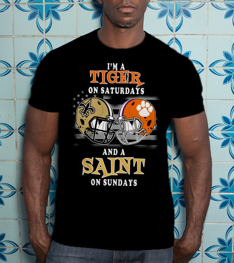 I'm A Tiger On Saturdays And A Saint On Sundays T-Shirt