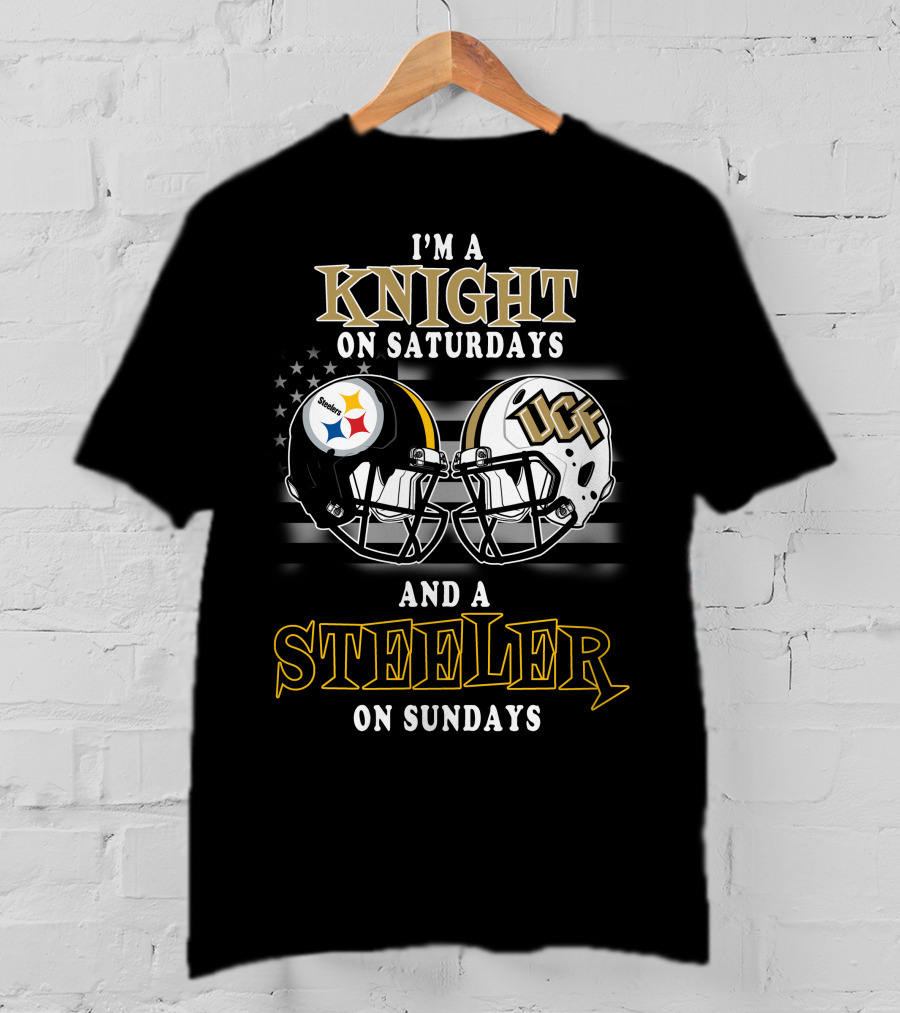 I'm A Knight On Saturdays And A Steeler On Sundays T-Shirt