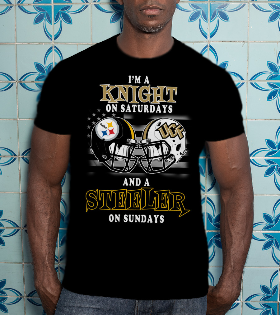 I'm A Knight On Saturdays And A Steeler On Sundays T-Shirt