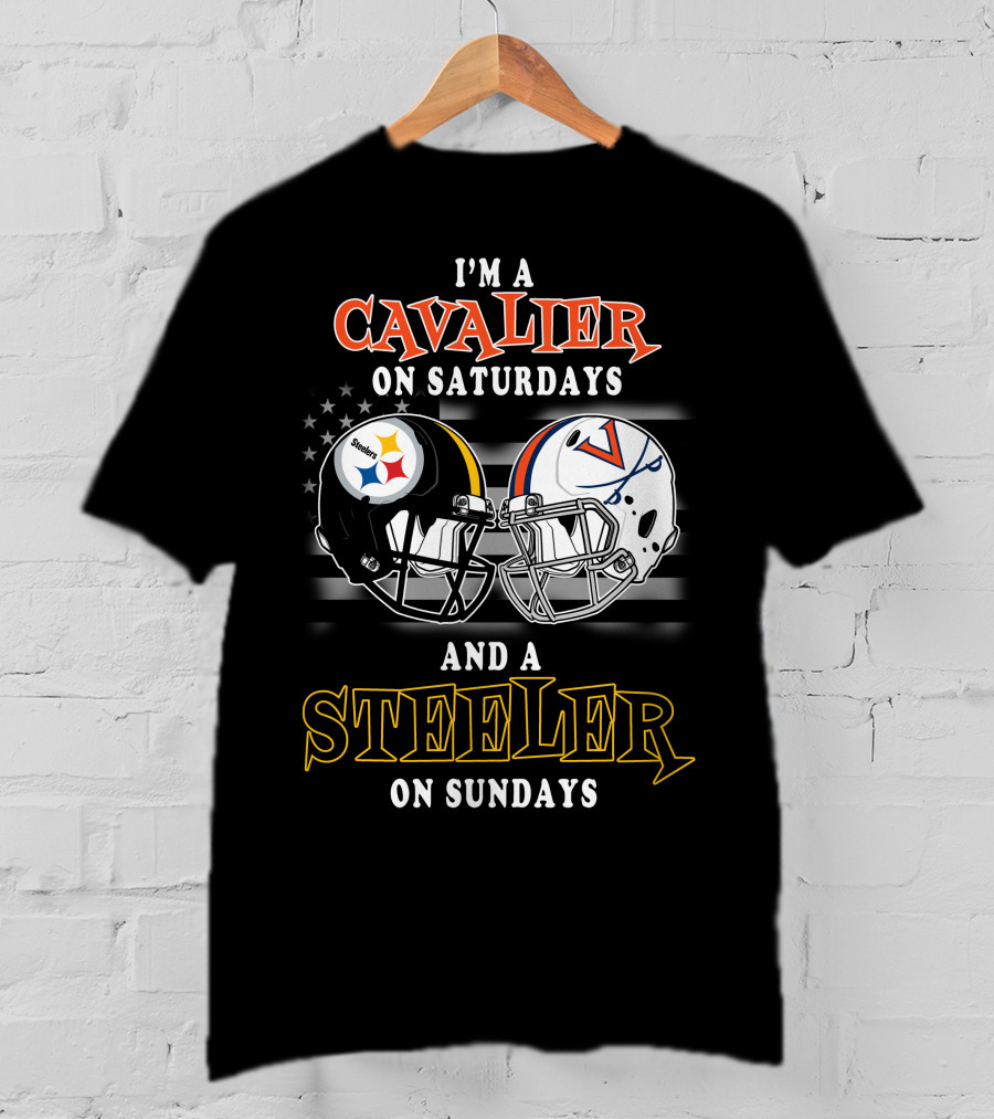 I'm A Cavalier On Saturdays And A Steeler On Sundays T-Shirt
