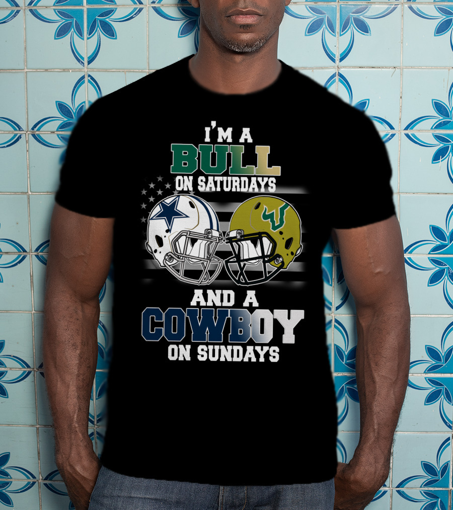 I'm A Bull On Saturdays And A Cowboy On Sundays T-Shirt