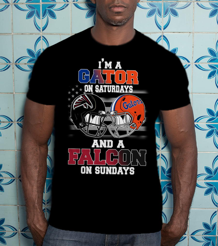 I'm A Gator On Saturdays And A Falcon On Sundays T-Shirt