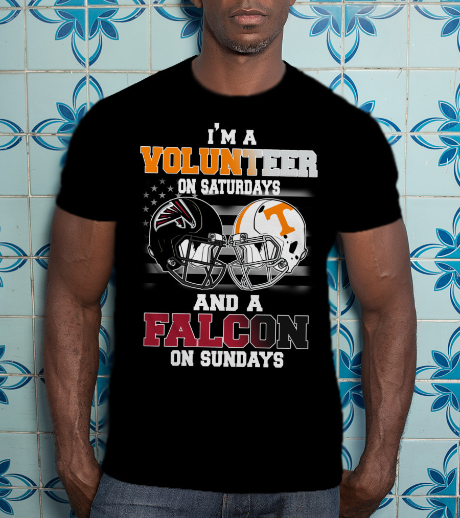 I'm A Volunteer On Saturdays And A Falcon On Sundays T-Shirt