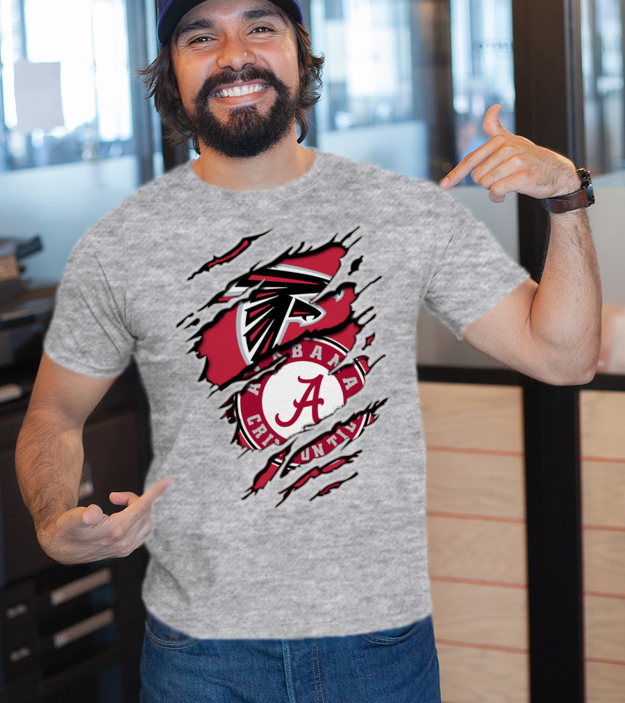 Falcons Alabama Crimson Tide Fan T-Shirt