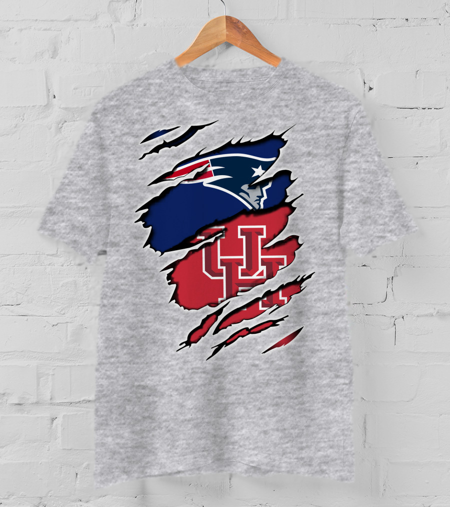 Patriots UH Houston Claw Mark Fusion T-Shirt