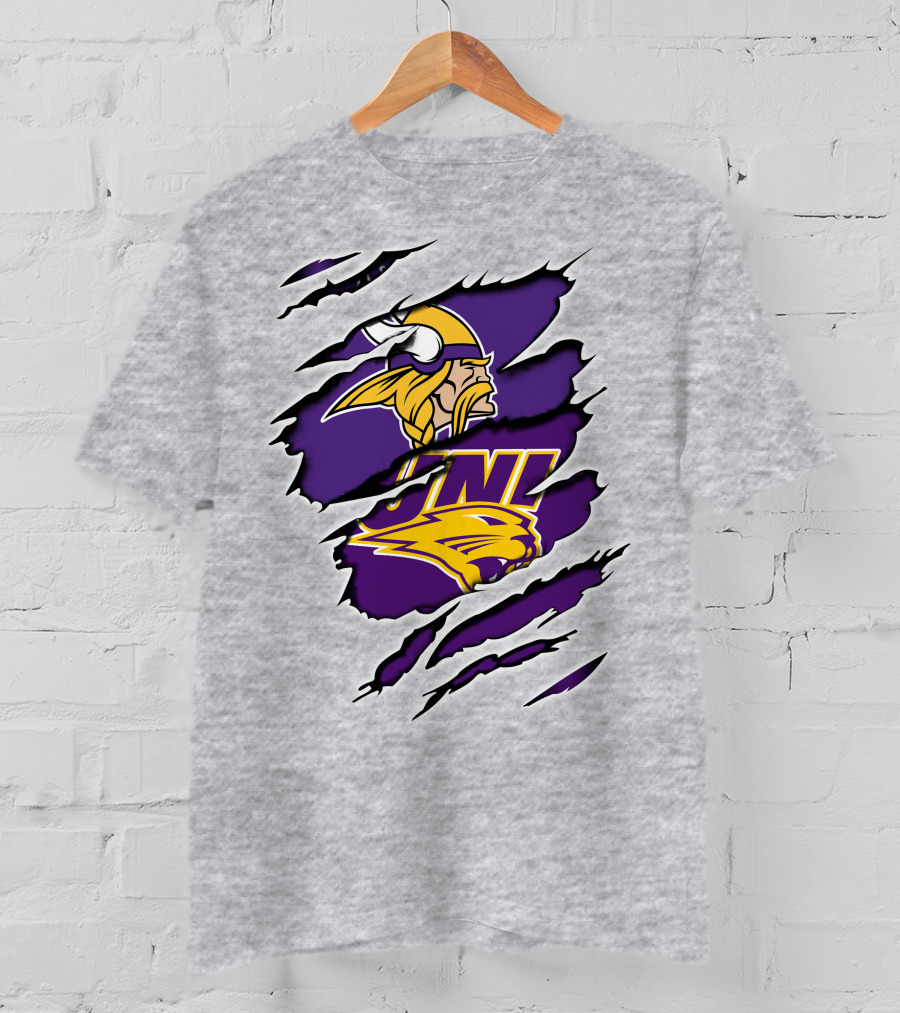 Vikings UNI Panthers Ripped Claw T-Shirt
