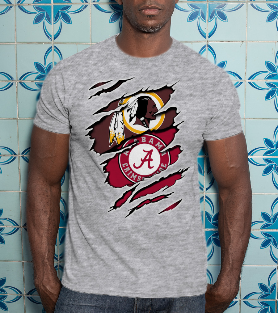 Washington Redskins Alabama Crimson Tide T-Shirt