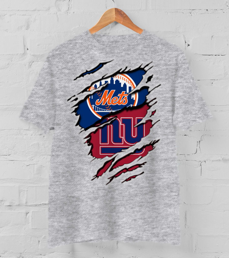 New York Giants Mets Crossover T-Shirt