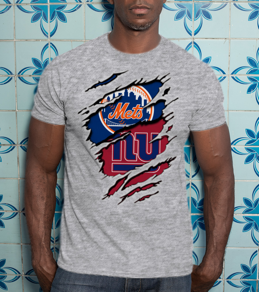 New York Giants Mets Crossover T-Shirt