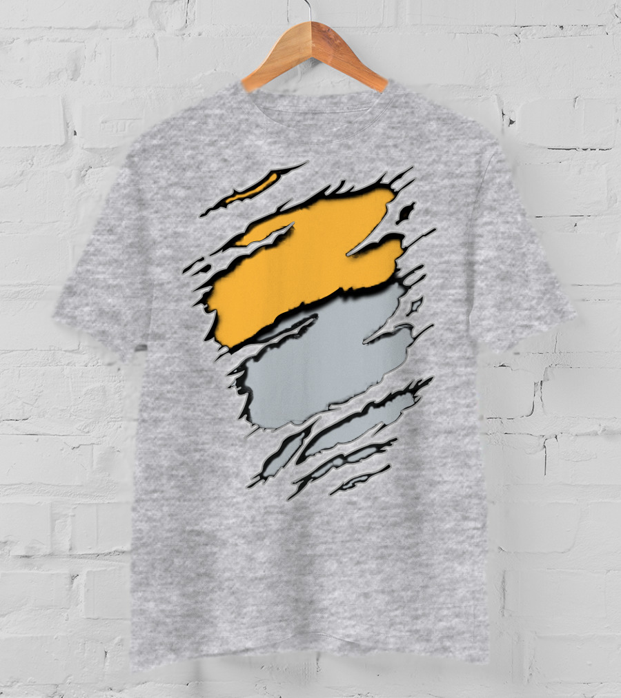 Ath Rai Tiger Claw Abstract T-Shirt
