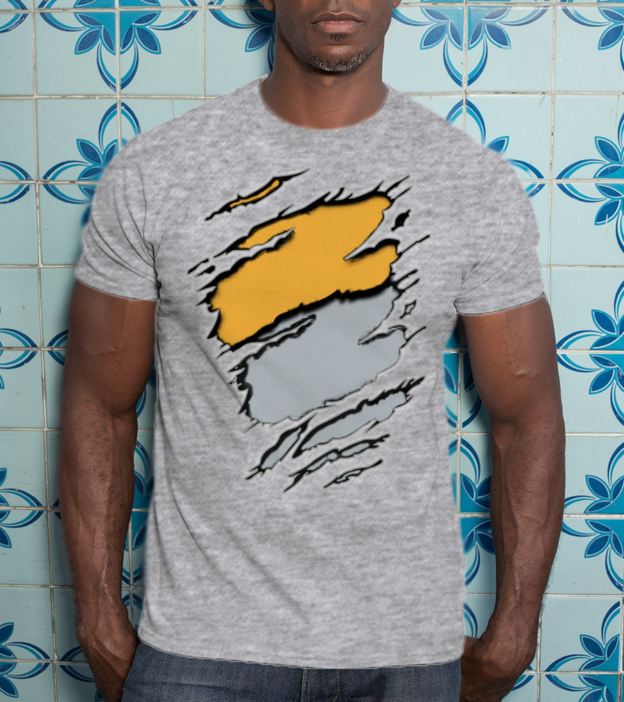 Ath Rai Tiger Claw Abstract T-Shirt