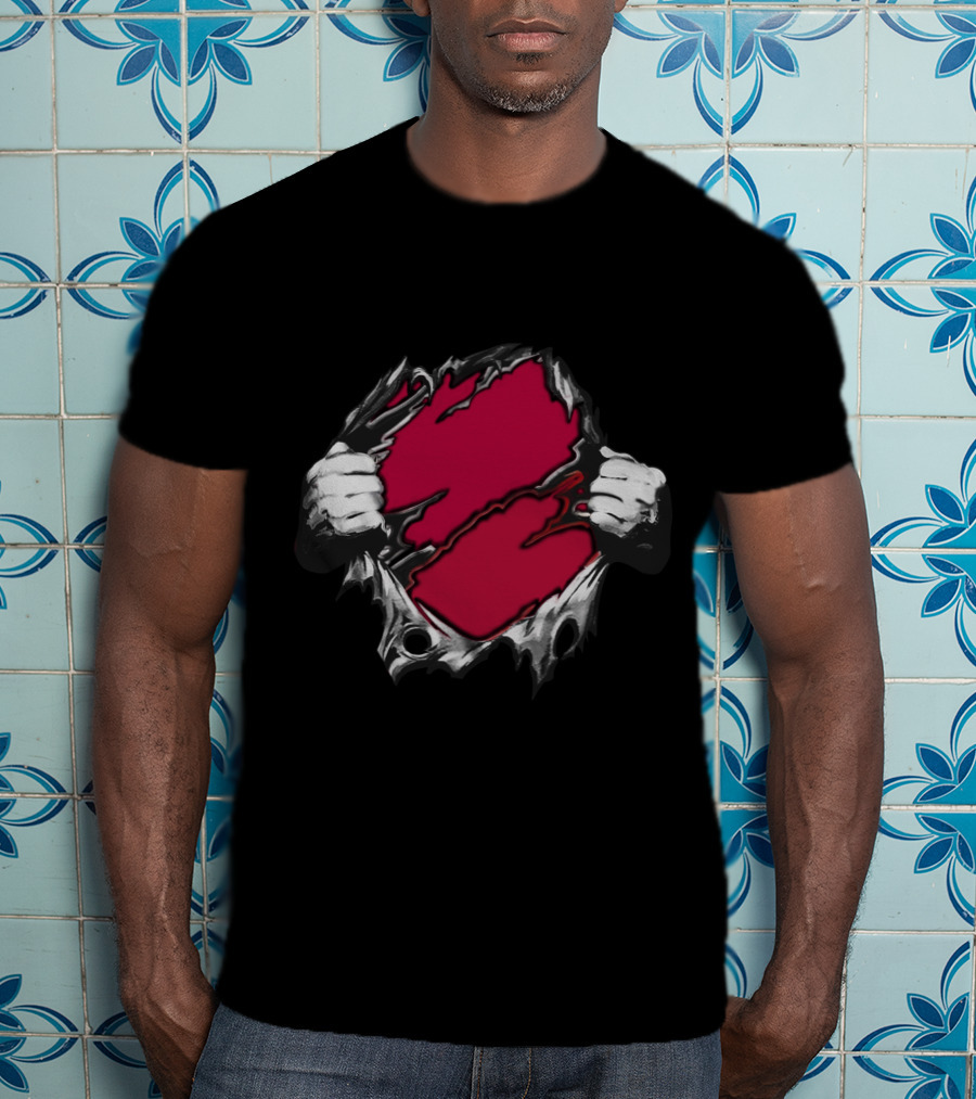Bama Florida Crimson Rip T-Shirt