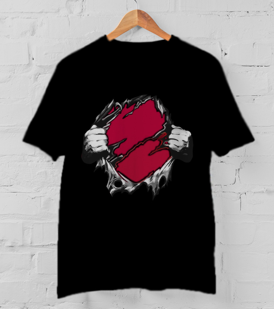 Bama Mississippi Torn Fabric T-Shirt