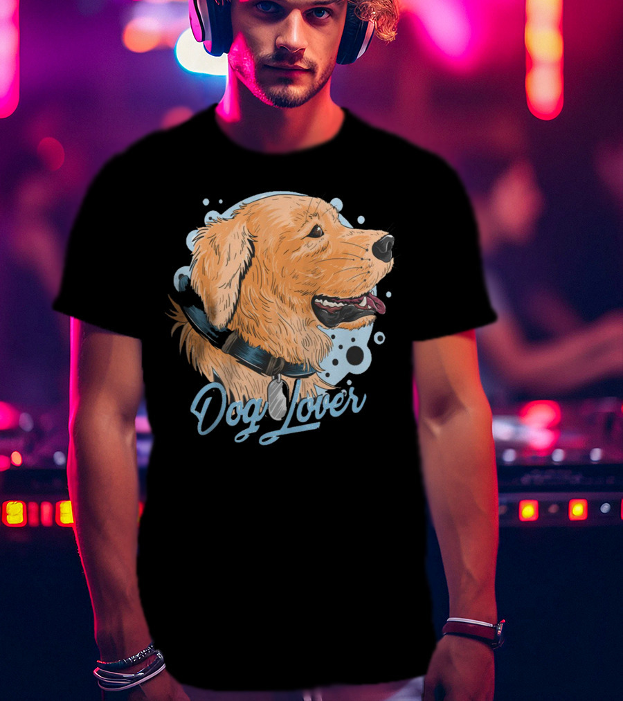 Dog Lover Golden Retriever T-Shirt