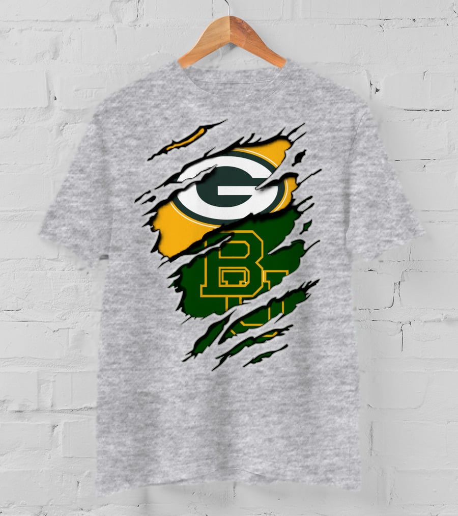 Green Bay Packers Baylor Bears T-Shirt