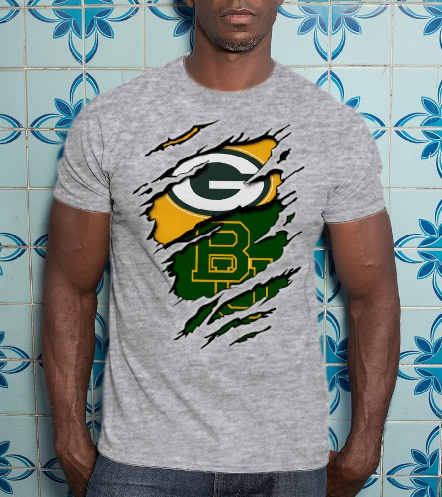 Green Bay Packers Baylor Bears T-Shirt