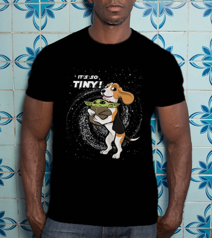 It's So Tiny Baby Yoda Beagle T-Shirt