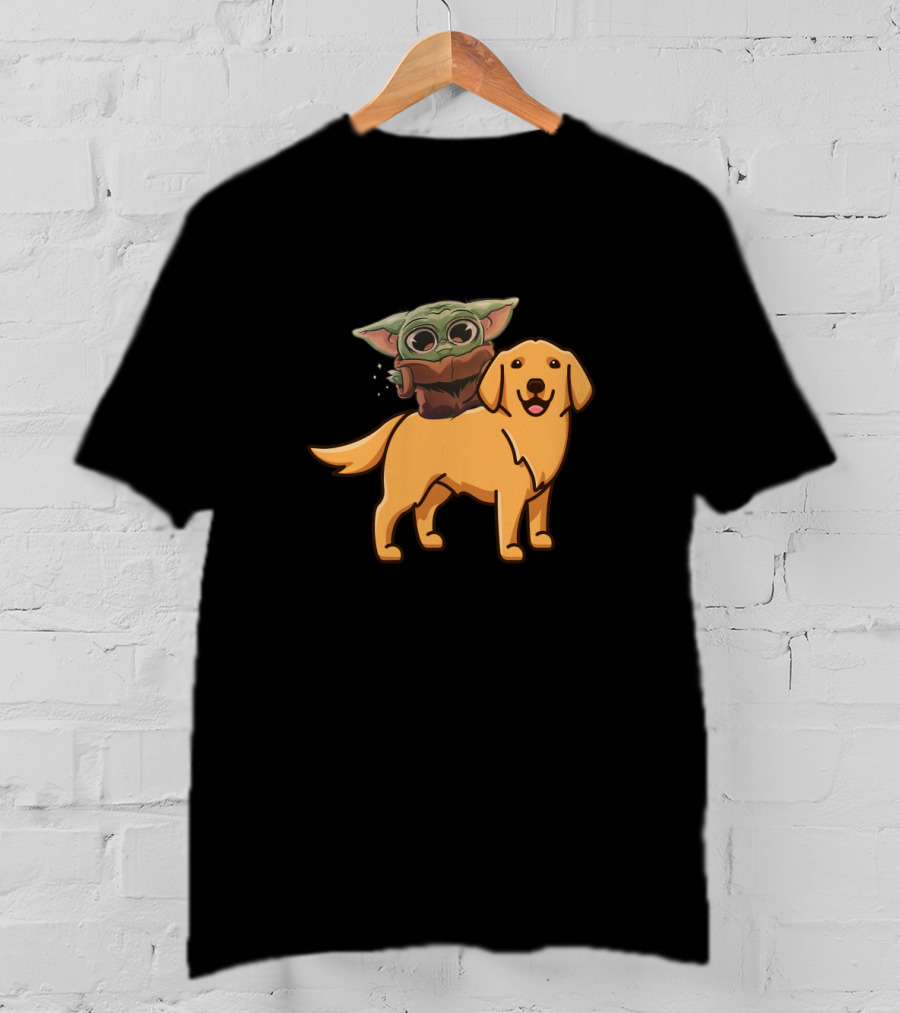 Grogu Golden Retriever T-Shirt
