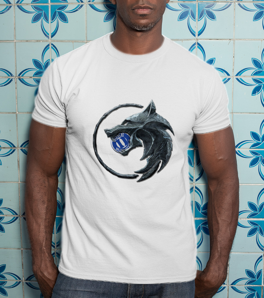 Duke Blue Devils Wolf Circle Crest Cht1Twnc1003 T-Shirt