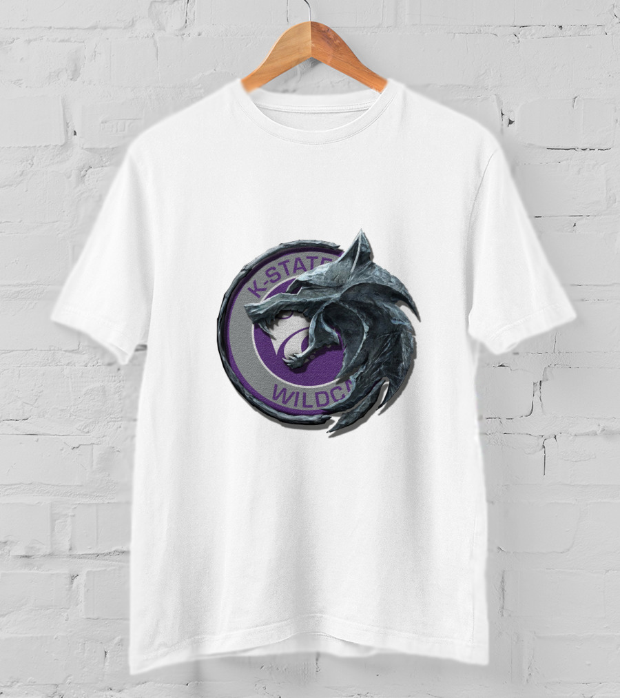 K-State Wildcats Wolf Emblem Cht1Twnc2010 T-Shirt