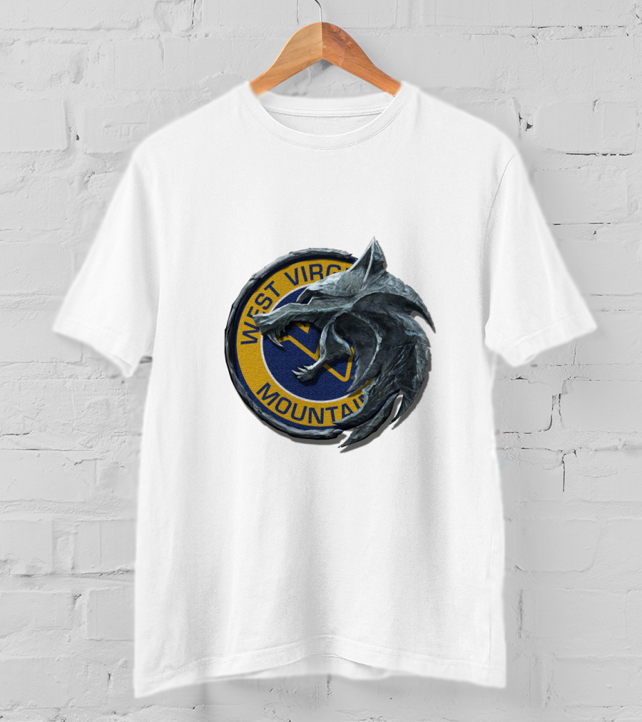Cht1Twnc2025 West Virginia Mountaineers Wolf T-Shirt