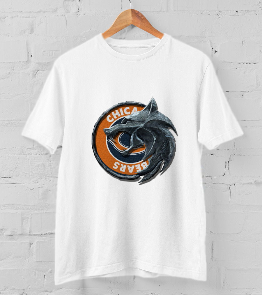 Chicago Bears 2006 Wolf Logo Nfl Crossover Cht1Twnfl2006 T-Shirt