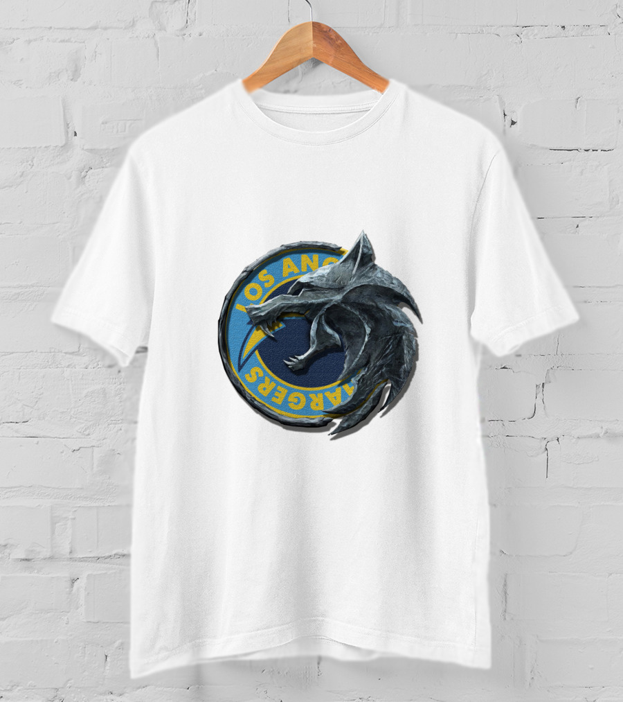 Los Angeles Chargers Wolf Logo Cht1Twnfl2017 T-Shirt