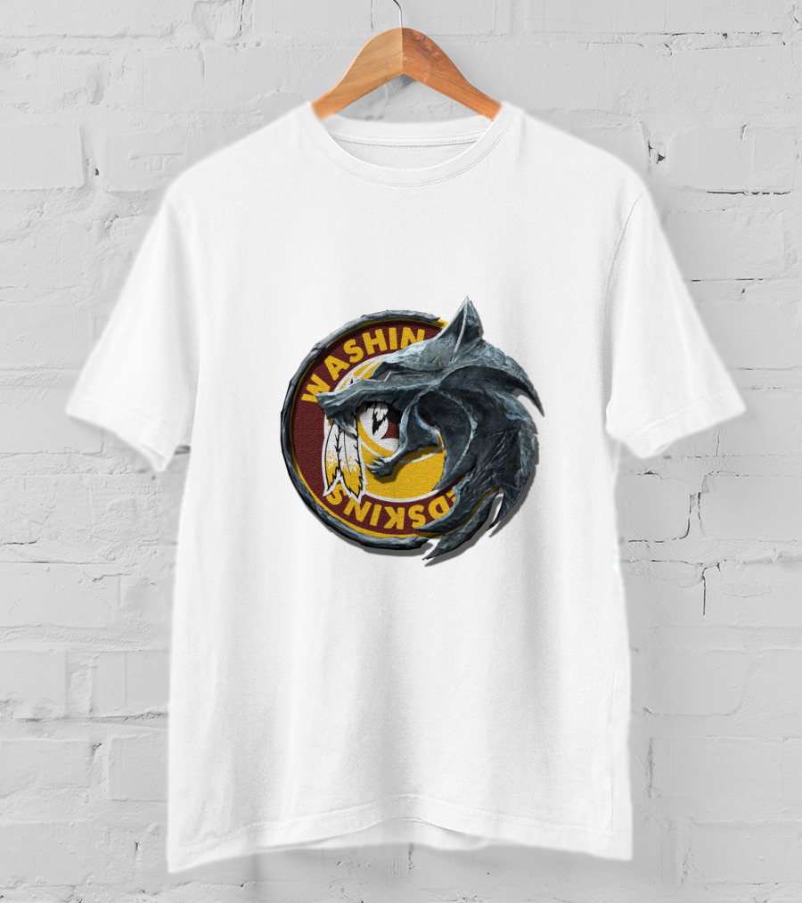 Washing Redskins Dragon Logo Cht1Twnfl2031 T-Shirt