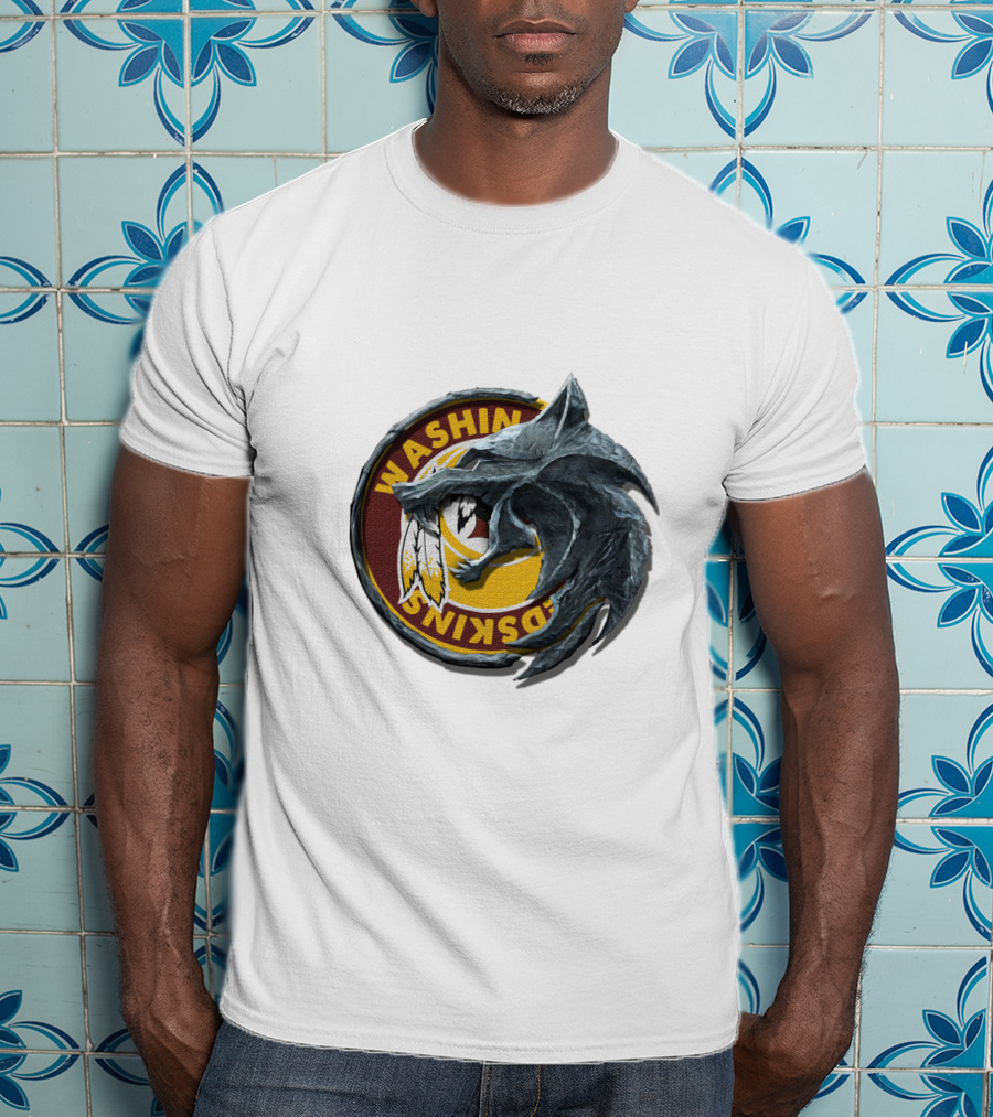Washing Redskins Dragon Logo Cht1Twnfl2031 T-Shirt