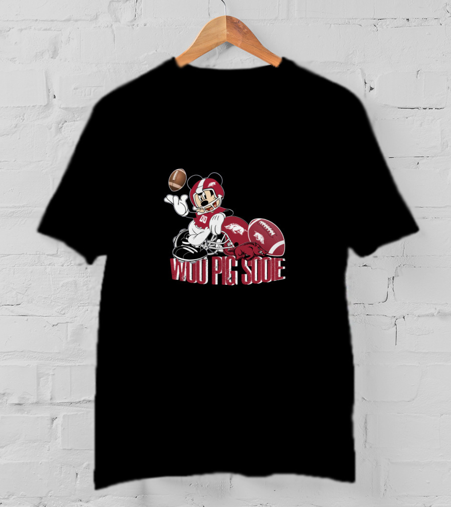 Woo Pig Sooie Football Mickey 00 T-Shirt