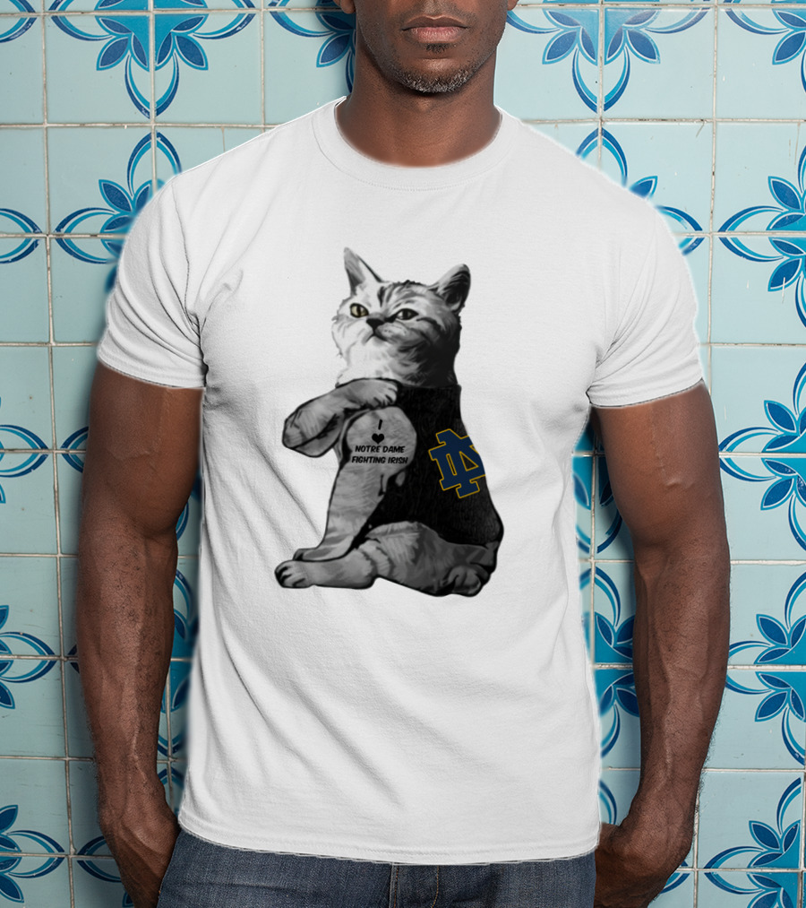 Notre Dame Fighting Irish Cat Nd T-Shirt