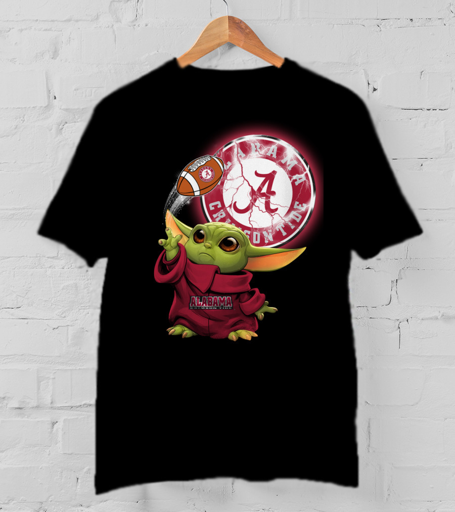 Alabama Crimson Tide Baby Alien Football Magic T-Shirt
