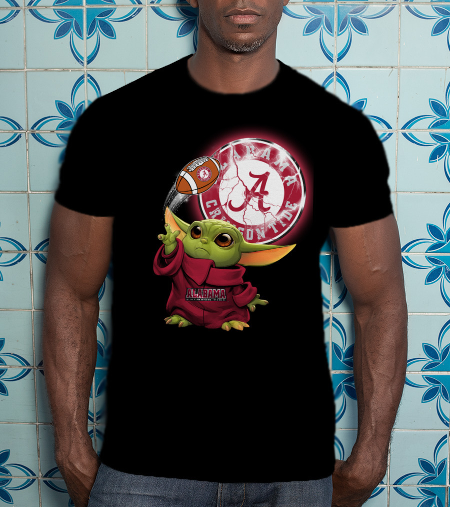 Alabama Crimson Tide Baby Alien Football Magic T-Shirt