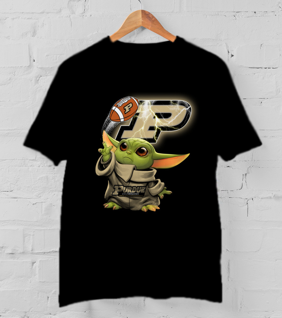 Purdue Boilermakers P Football Baby Alien T-Shirt