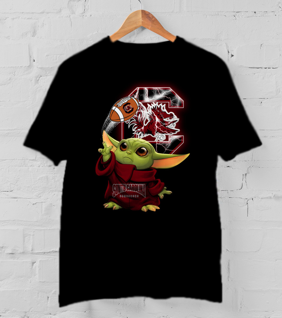South Carolina Gamecocks Baby Alien Football T-Shirt