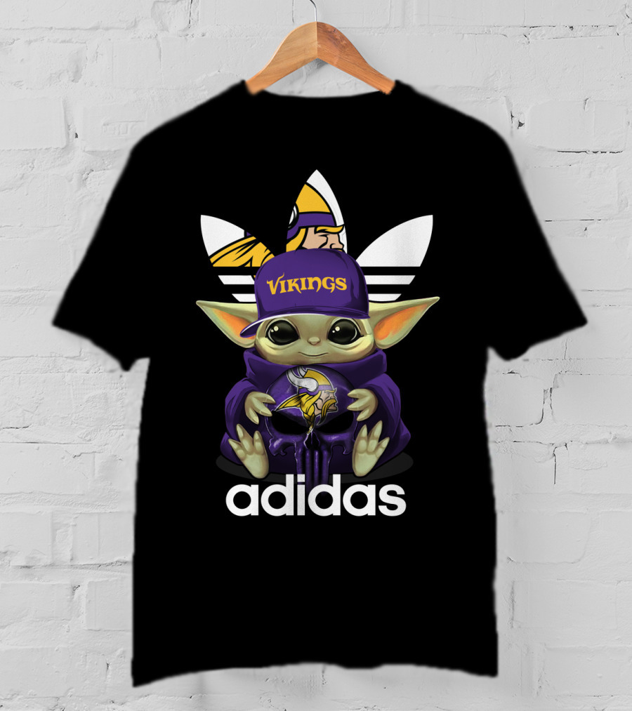 Yoda Vikings Minnesota Football Fan T-Shirt