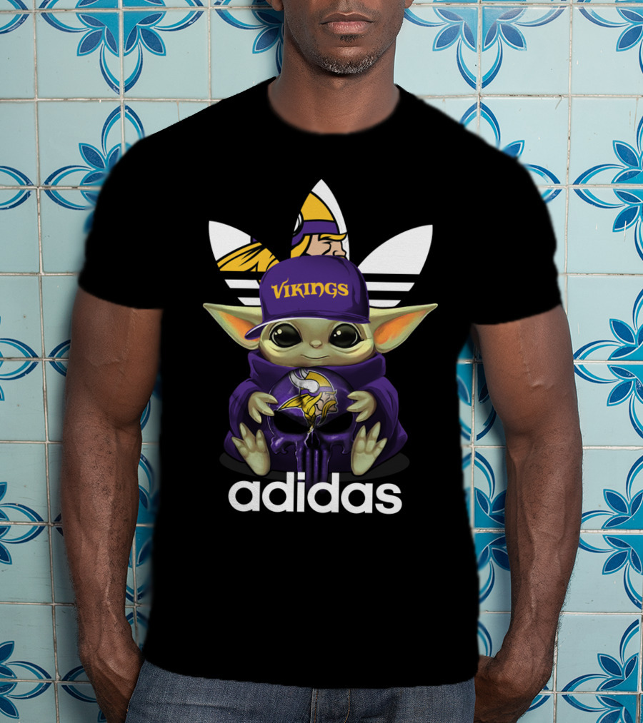Yoda Vikings Minnesota Football Fan T-Shirt