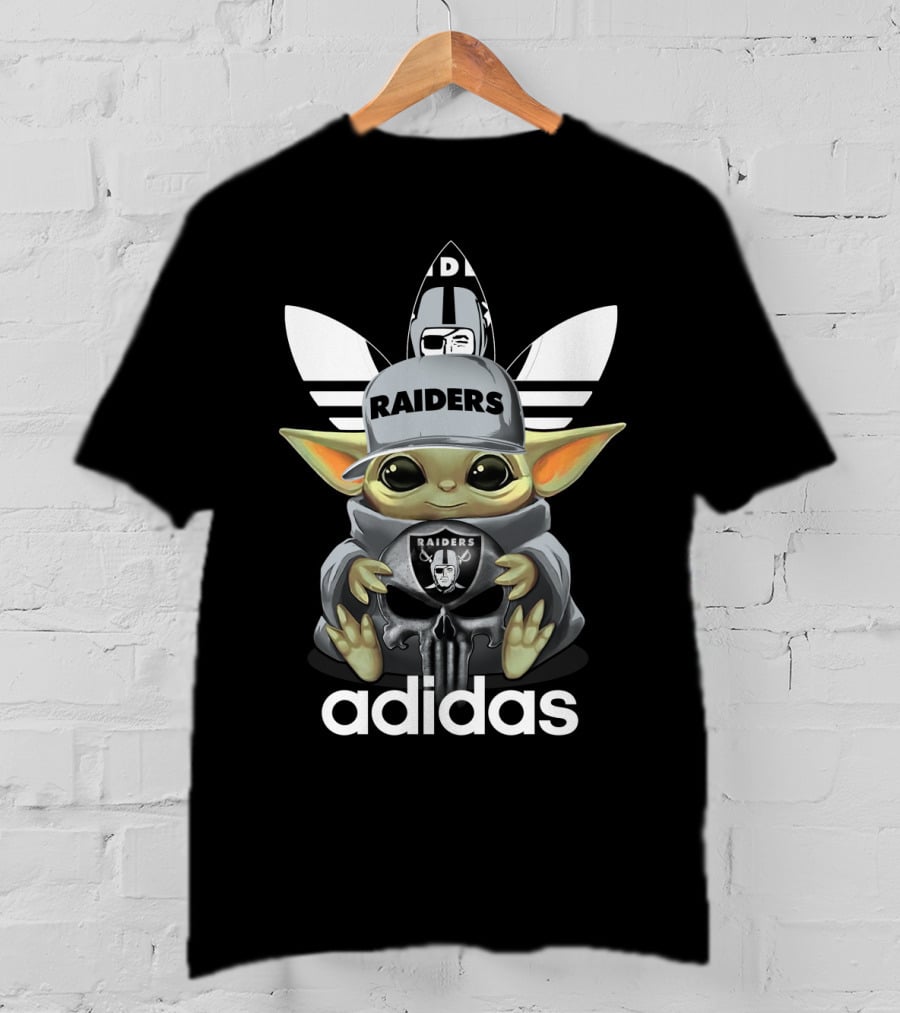 Raiders Yoda 1 Oakland Raiders T-Shirt