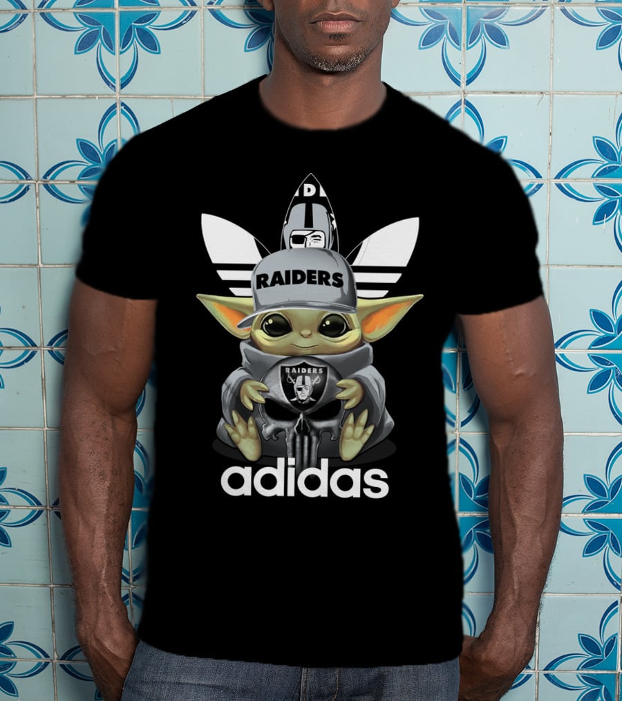 Raiders Yoda 1 Oakland Raiders T-Shirt