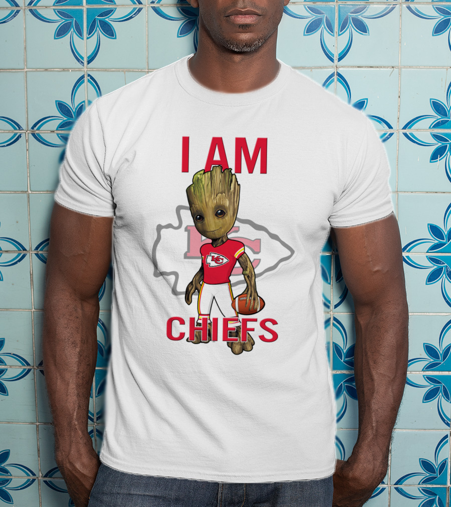 I Am Chiefs Groot Kansas City Chiefs T-Shirt