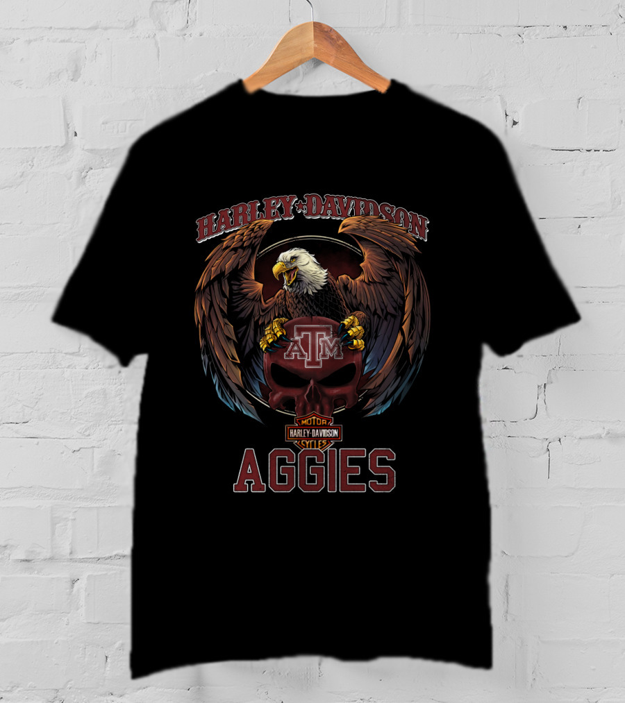 Harley Davidson Texas A&M Aggies T-Shirt