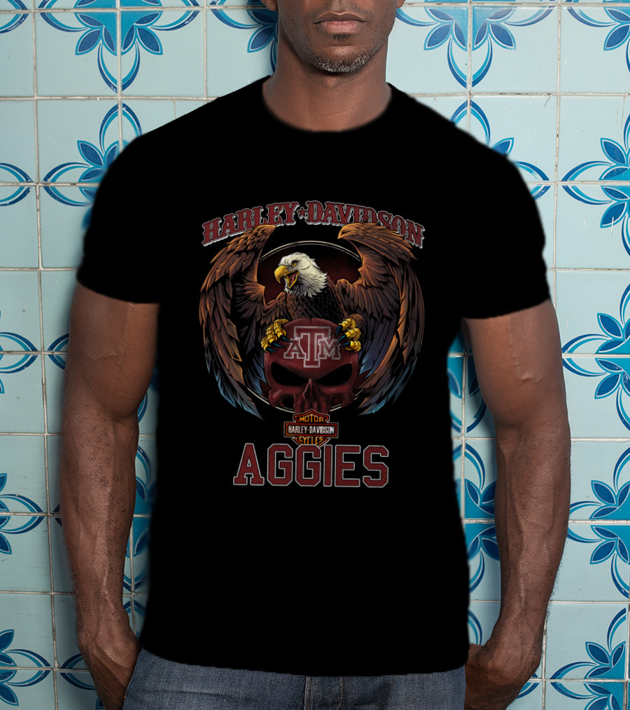 Harley Davidson Texas A&M Aggies T-Shirt