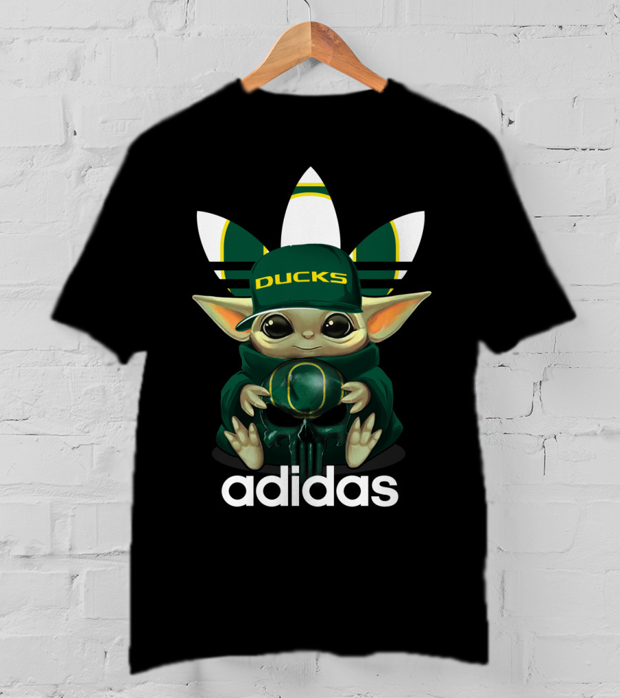 Oregon Ducks Yoda NCAA Baby Yoda T-Shirt