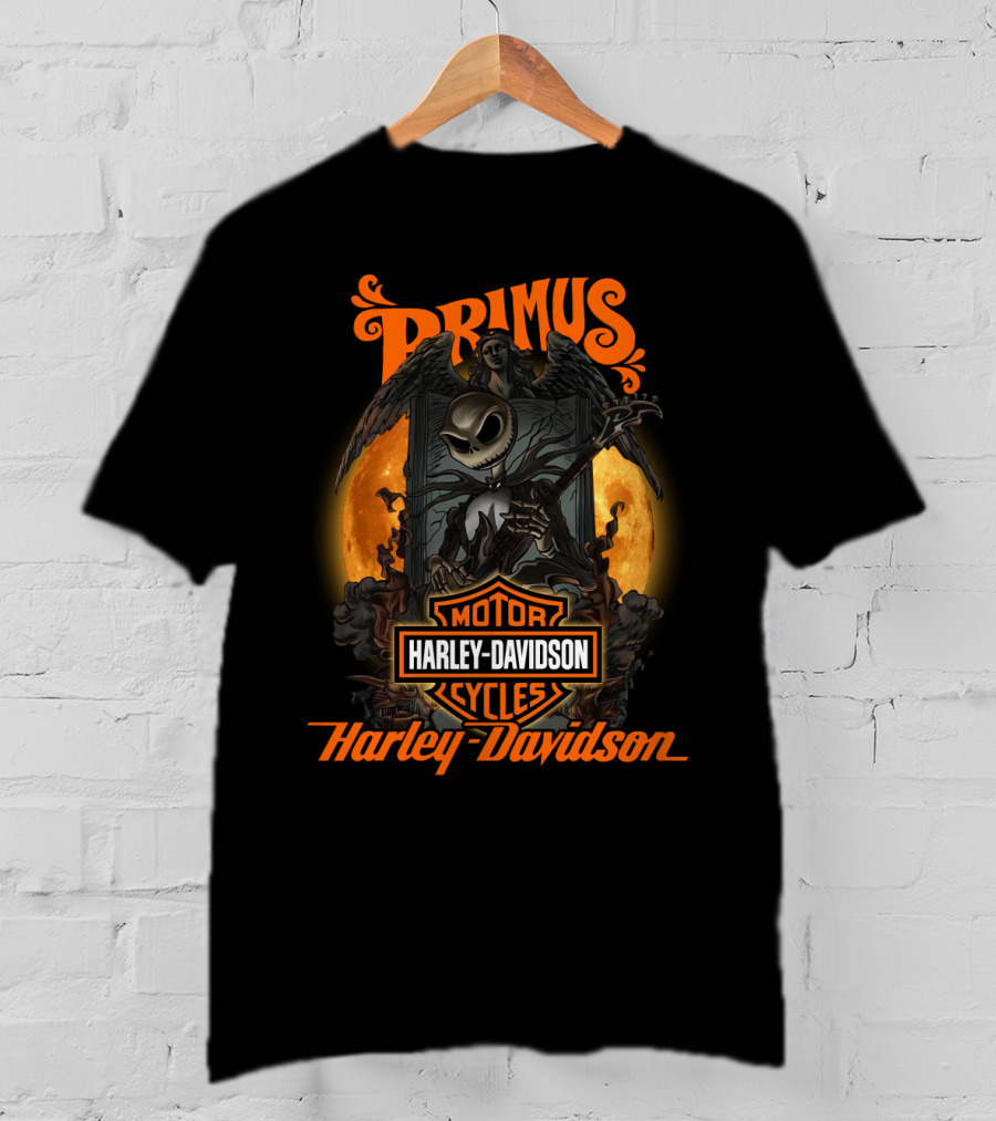 Primus Harley Davidson Motor Cycles 1212 Halo T-Shirt