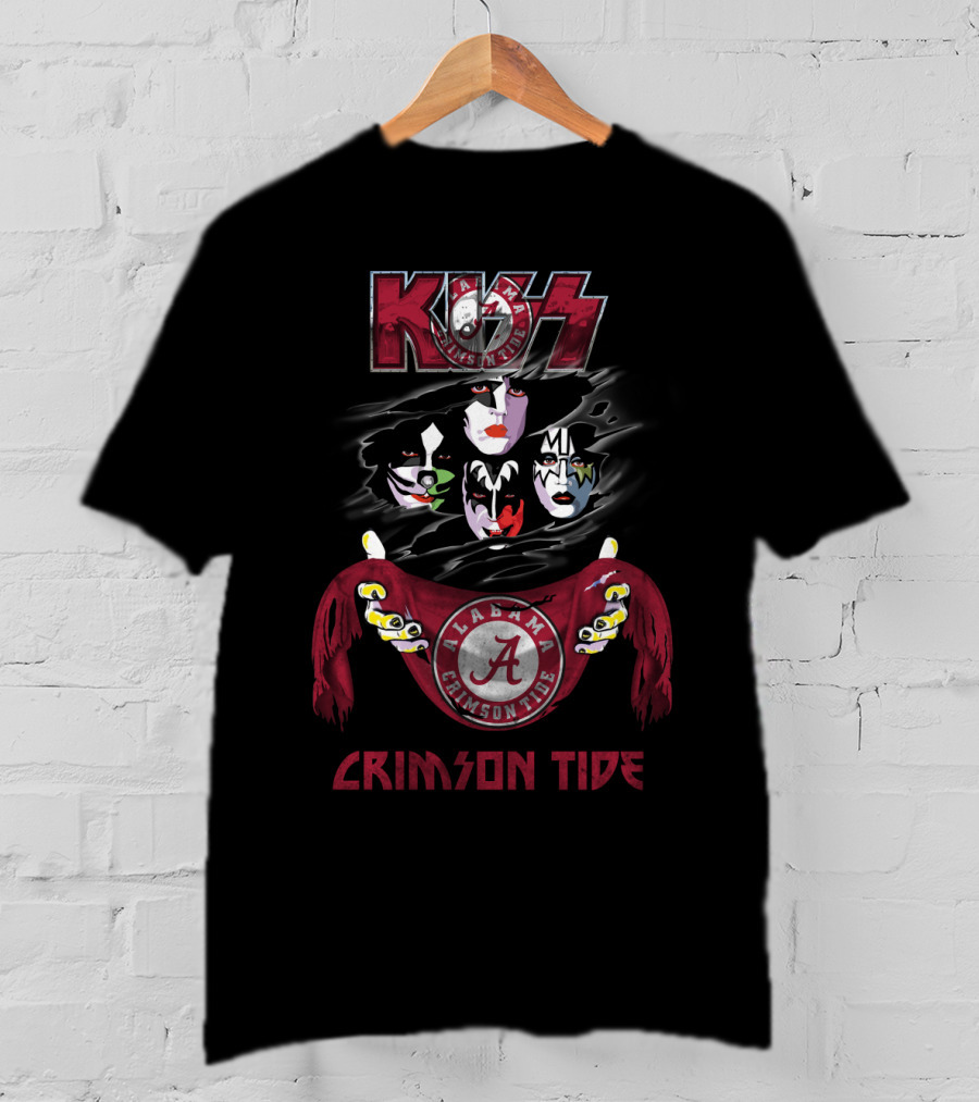 KISS Alabama Crimson Tide Ncaa T-Shirt