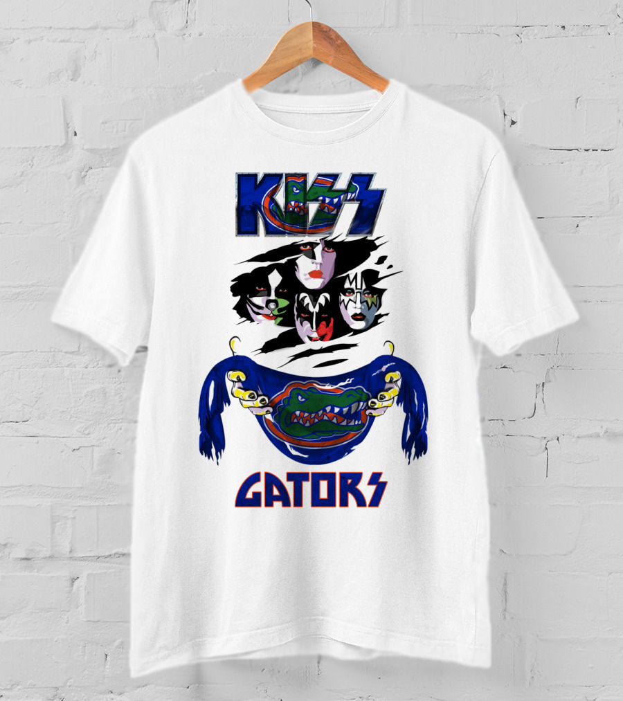 KISS Florida Gators Band Crossover T-Shirt
