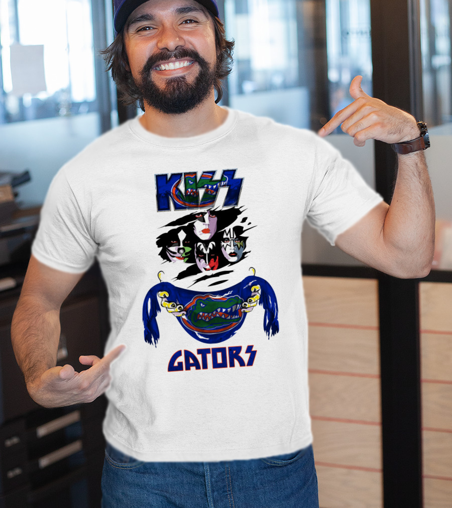 KISS Florida Gators Band Crossover T-Shirt